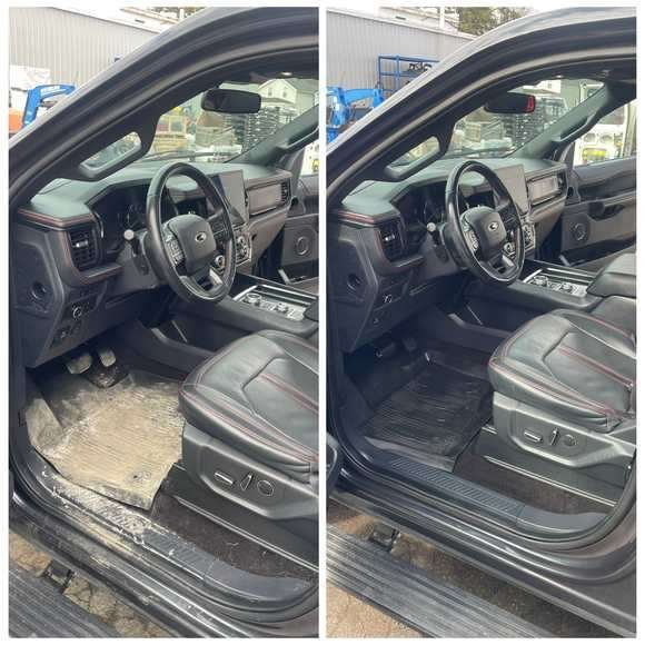 Front interior